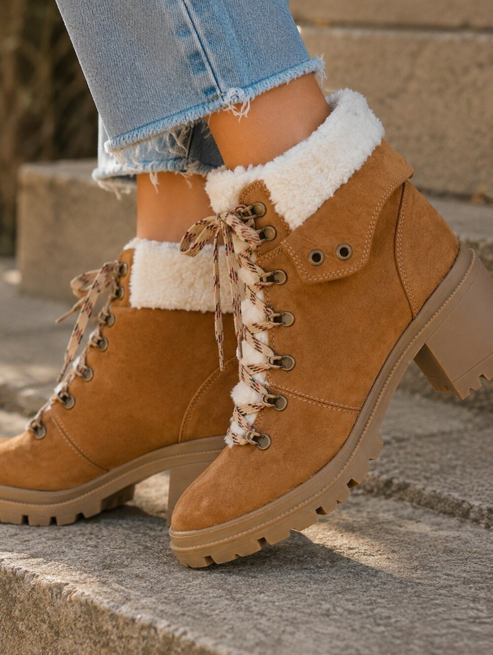 Jellypop Womens Lenna Hiker Boots